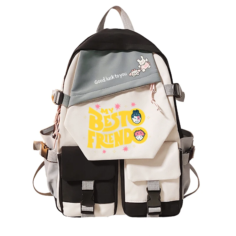 Japanese Anime Jujutsu Kaisen My Besto Friendo Todo Aoi Novelty Backpack Kawaii School Bag Cartoon Girl Cute Bookbag School Bags
Japanese Anime Jujutsu Kaisen My Besto Friendo Todo Aoi Novelty Backpack Kawaii School Bag Cartoon Girl Cute Bookbag School Bags