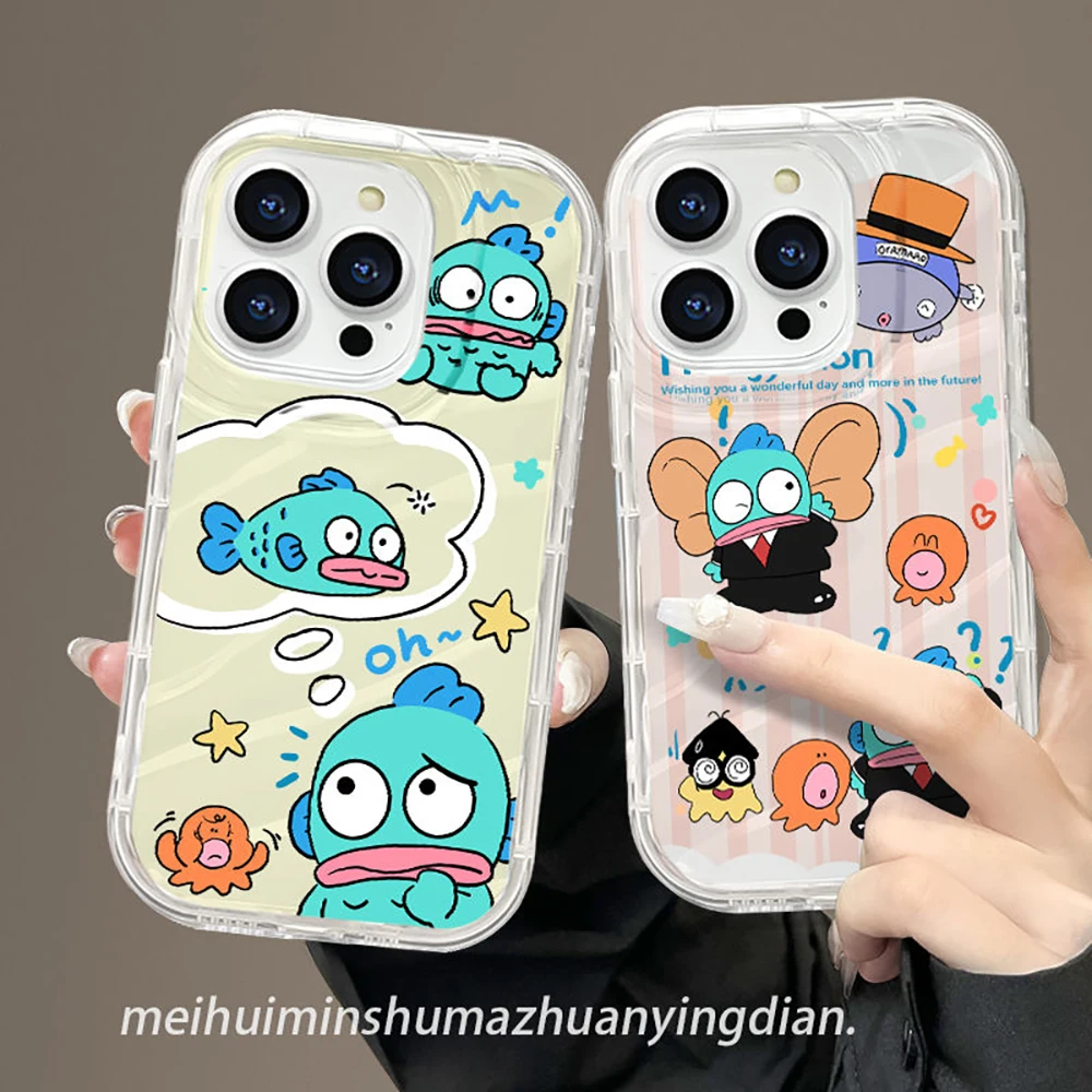 Супер милый чехол для телефона Sanrio Hankyodon для Iphone 15 15Promax 15Pro 14 13 12 11 хороший подарок для девочек противоударный мягкий чехол
Супер милый чехол для телефона Sanrio Hankyodon для Iphone 15 15Promax 15Pro 14 13 12 11 хороший подарок для девочек противоударный мягкий чехол