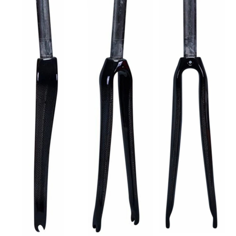 Road Bike Rigid Fork 700C Full Carbon 3K Bicycle Forks 1-1/8" Threadless C Brake Ultralight 380g +/- 20g
Road Bike Rigid Fork 700C Full Carbon 3K Bicycle Forks 1-1/8" Threadless C Brake Ultralight 380g +/- 20g