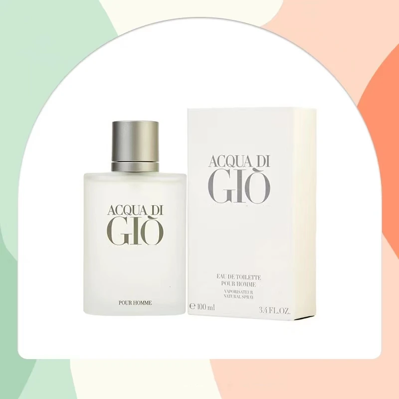 Men's Perfumes 100ml Gio Pour Homme Eau De Toilette Long Lasting Fragrance Men's Cologne Original
Men's Perfumes 100ml Gio Pour Homme Eau De Toilette Long Lasting Fragrance Men's Cologne Original