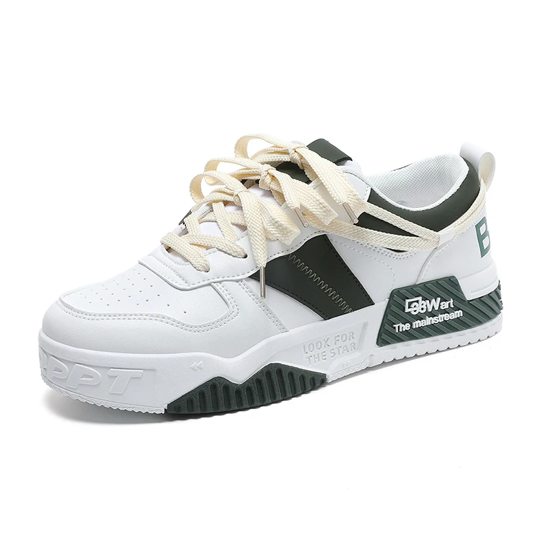 Кроссовки мужские с вулканизированной подошвой, кроссовки на толстой подошве, повседневная обувь для бега, 2023