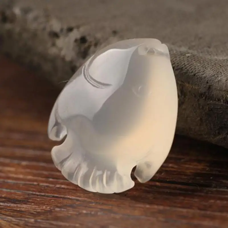 Natural White Chalcedony Tropical Fish Jades Beads For Jewelry Making Diy Bracelet Necklace Pendant Charm Accessories Wholesale
Natural White Chalcedony Tropical Fish Jades Beads For Jewelry Making Diy Bracelet Necklace Pendant Charm Accessories Wholesale