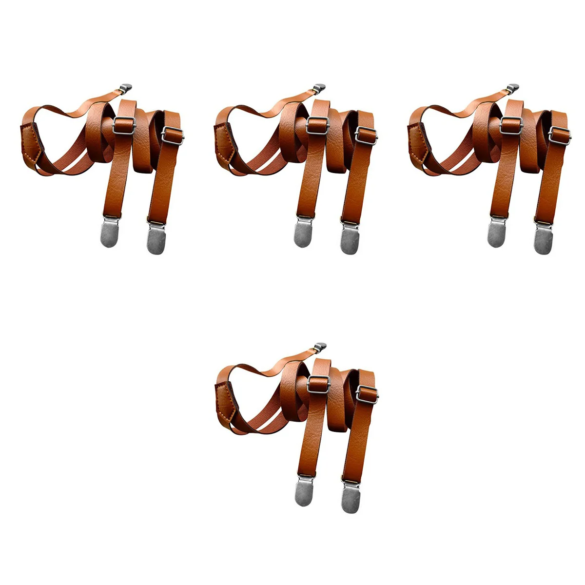 4x Suspender PU Fully Adjustable Clip On Universal Strap Belt Clothes Accessory for Trousers
4x Suspender PU Fully Adjustable Clip On Universal Strap Belt Clothes Accessory for Trousers