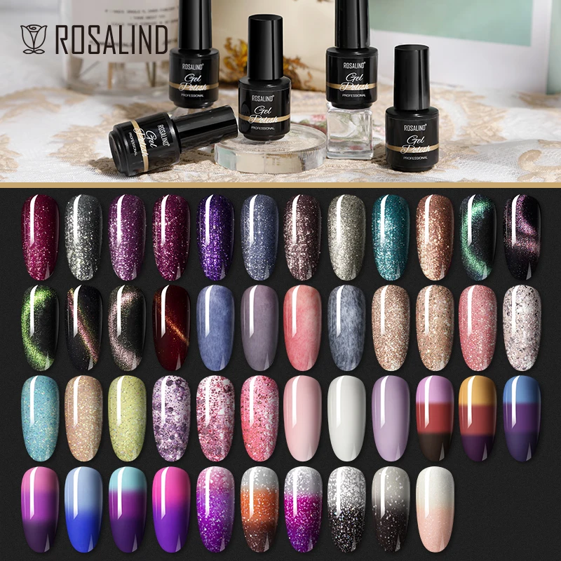 ROSALIND 7ML Plastic Bottle Nail Gel Polish Cat Eye Gel polish Need Base Top Coat UV/LED Semi Permanent Varnishes Nails Art
ROSALIND 7ML Plastic Bottle Nail Gel Polish Cat Eye Gel polish Need Base Top Coat UV/LED Semi Permanent Varnishes Nails Art
