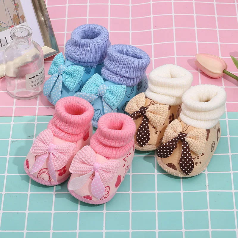 Baby Bowknot Boots Boy Girl Shoes Botas Winter Infant For Toddlers Kids Ugg Shoes Lightweight Stroller Cotton-padded Ankle Boot
Baby Bowknot Boots Boy Girl Shoes Botas Winter Infant For Toddlers Kids Ugg Shoes Lightweight Stroller Cotton-padded Ankle Boot