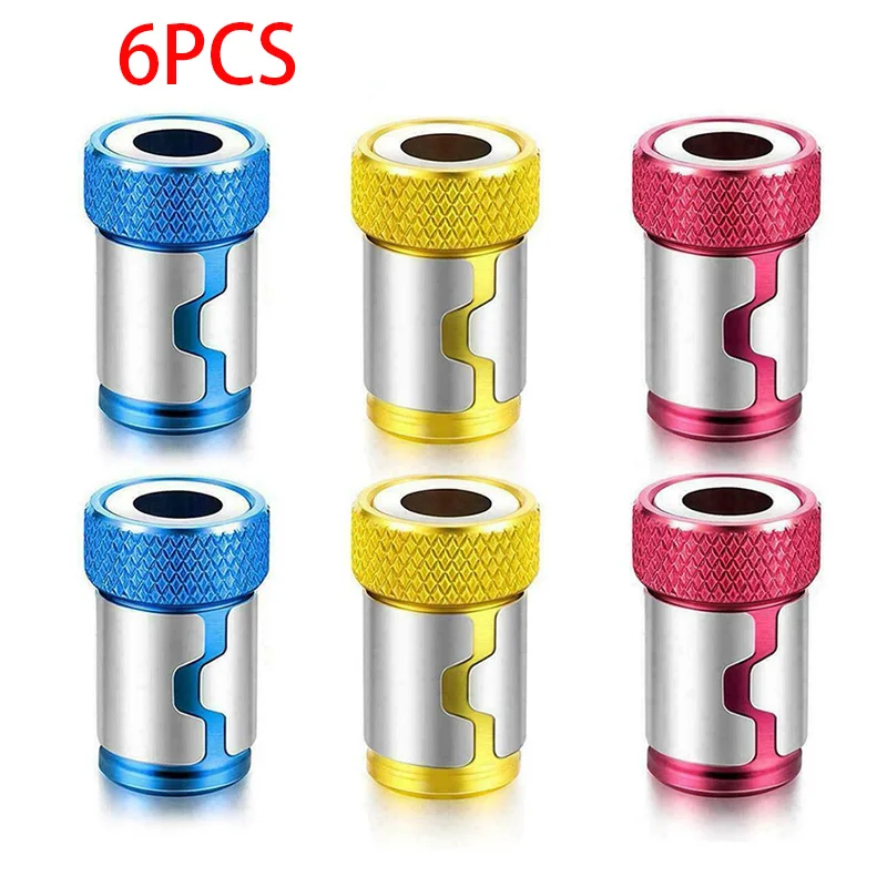 Magnetic Bit Holder Universal Alloy Electric Ring Screwdriver Head Holder Anti-corrosion Strong Magnetizer Drill Ring Tool
Magnetic Bit Holder Universal Alloy Electric Ring Screwdriver Head Holder Anti-corrosion Strong Magnetizer Drill Ring Tool
