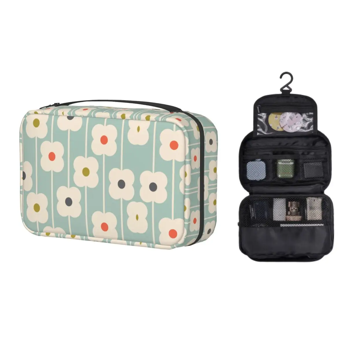Fashion Orla Kiely Multi Stem Travel Toiletry Bag for Women Hanging Scandinavian Mid Century Modern Cosmetic Makeup Bag Dopp Kit
Fashion Orla Kiely Multi Stem Travel Toiletry Bag for Women Hanging Scandinavian Mid Century Modern Cosmetic Makeup Bag Dopp Kit
