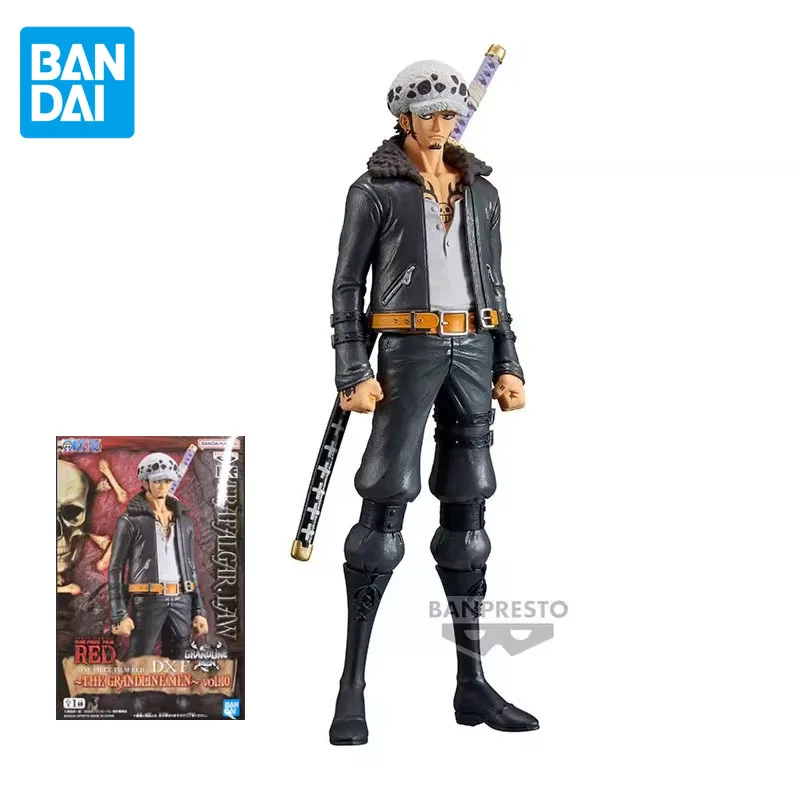 BANDAI Genuine ONE PIECE Trafalgar D. Water Law DXF The GrandLine Men Vol.10 Anime Action Figures Toys For Kids Gifts Model
BANDAI Genuine ONE PIECE Trafalgar D. Water Law DXF The GrandLine Men Vol.10 Anime Action Figures Toys For Kids Gifts Model