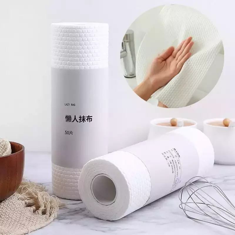 50 Pcs /Roll Dishcloth Kitchen Non-Woven Fabric Towel Super Absorbent Non-Stick Oil Reusable Cleaning Cloth Kitchen Daily Gadget
50 Pcs /Roll Dishcloth Kitchen Non-Woven Fabric Towel Super Absorbent Non-Stick Oil Reusable Cleaning Cloth Kitchen Daily Gadget