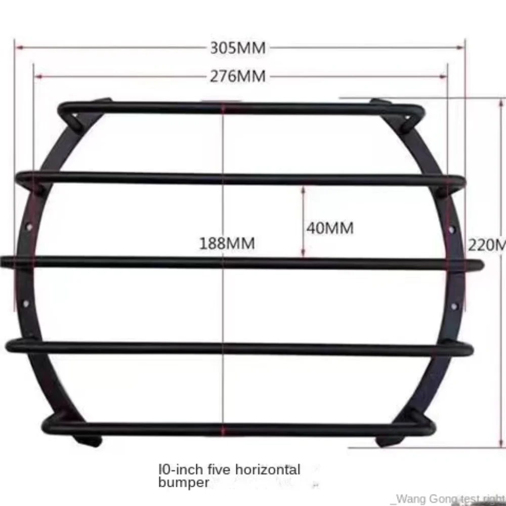 

Автомобильный сабвуфер, пустая коробка, динамик, защитный стержень, металлическая железная планка, защитная крышка, декоративная защита от столкновений