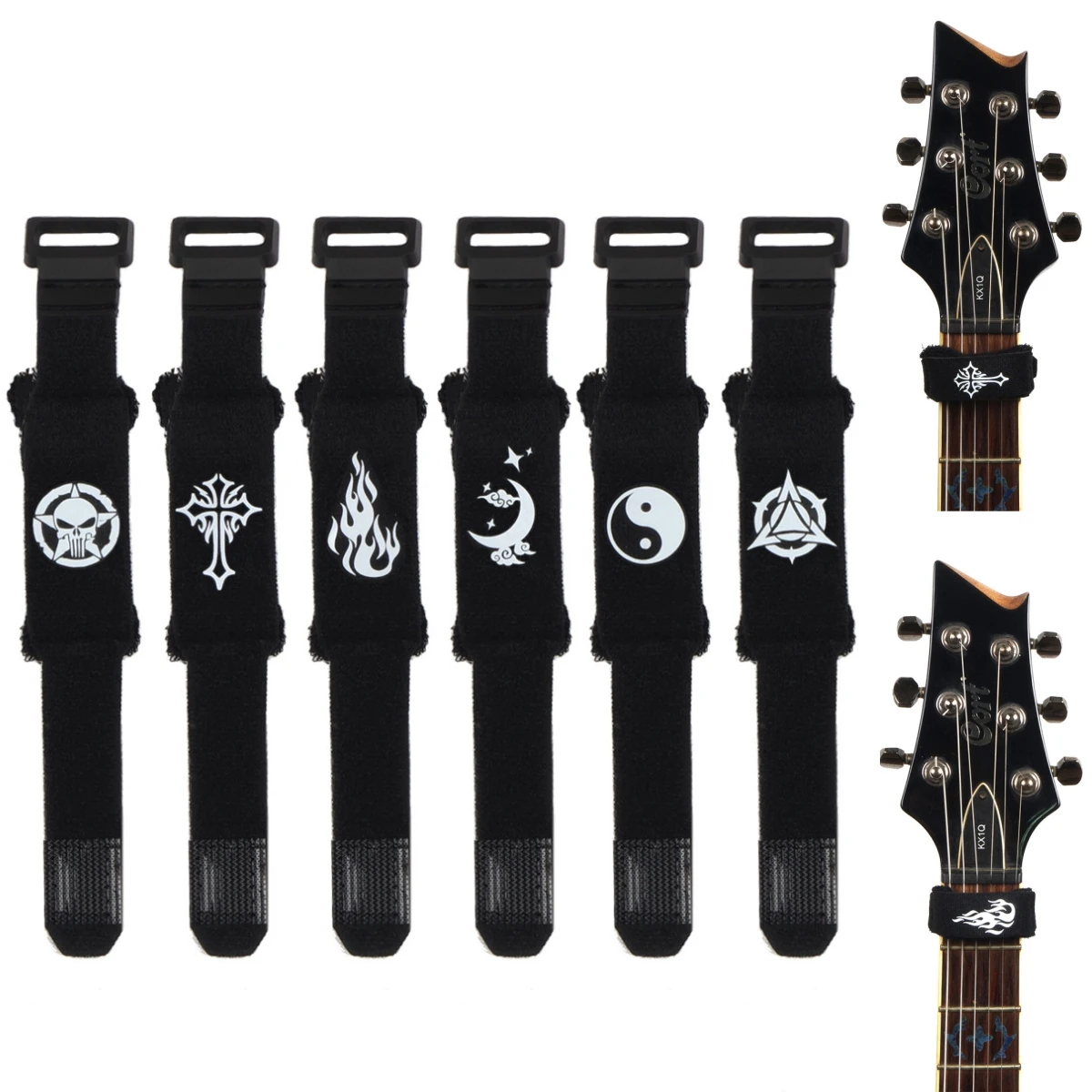 Guitar Fret Strings Mute Noise Damper Guitar Beam Tape Fretboard Muting Dampeners String Wrap 18cm Adjustable For Acoustic Guita
Guitar Fret Strings Mute Noise Damper Guitar Beam Tape Fretboard Muting Dampeners String Wrap 18cm Adjustable For Acoustic Guita