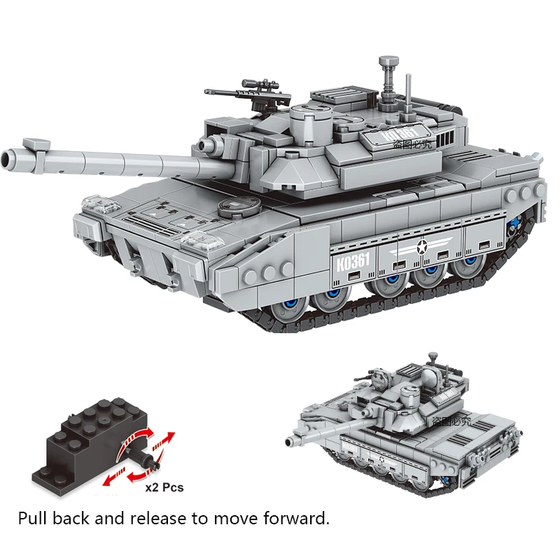 WW2 Military Model French Leclerc Main Battle Tank Pull Back Collection Ornaments Building Blocks Bricks Toys Gifts
WW2 Military Model French Leclerc Main Battle Tank Pull Back Collection Ornaments Building Blocks Bricks Toys Gifts