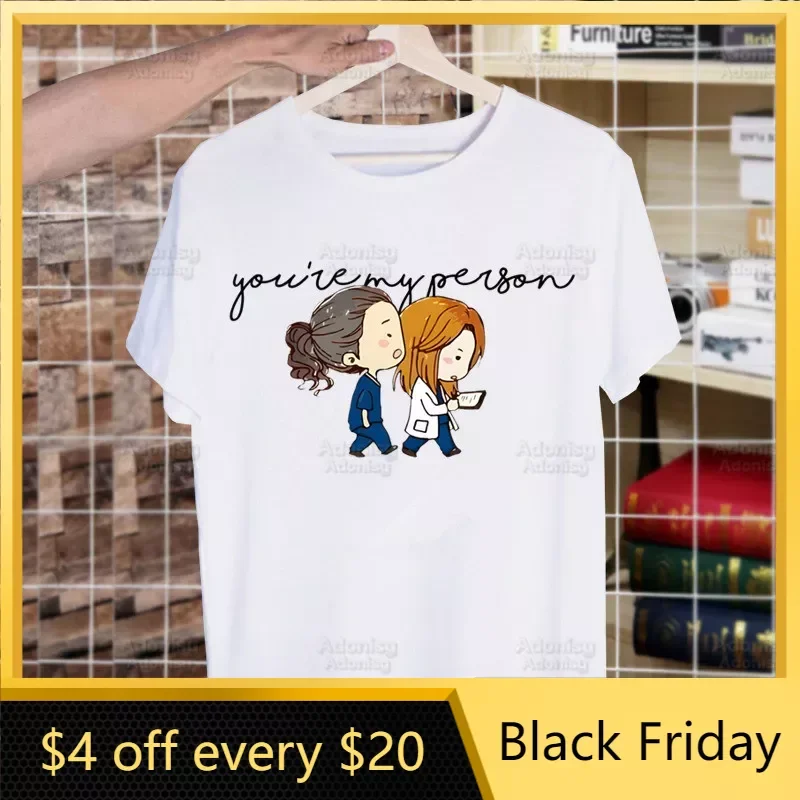 Greys Anatomy You're My Person Heart Men's Tshirt Cute Printing Shirt Mens Fashion T-Shirt For Men Casual Tops Short Sleeve
Greys Anatomy You're My Person Heart Men's Tshirt Cute Printing Shirt Mens Fashion T-Shirt For Men Casual Tops Short Sleeve