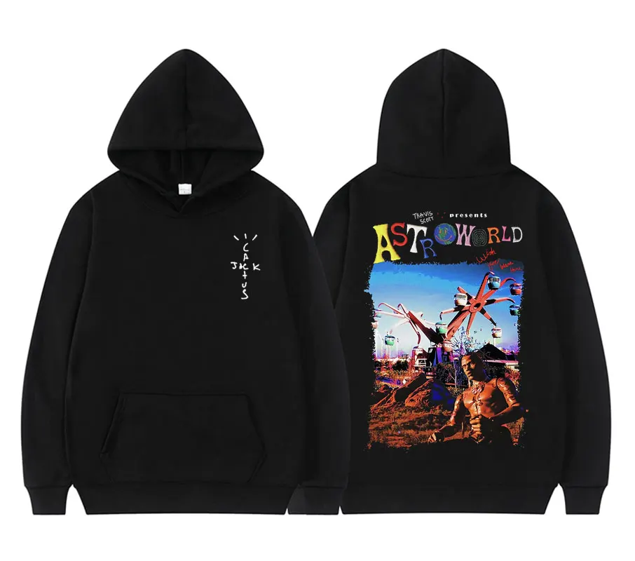 Travis Scott Astroworld Portrait Graphic Printed Hoodie Cactus Jack Hip Hop Clothes Long Sleeves Spring Autumn Men Women Hoodies
Travis Scott Astroworld Portrait Graphic Printed Hoodie Cactus Jack Hip Hop Clothes Long Sleeves Spring Autumn Men Women Hoodies