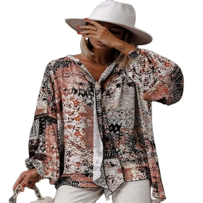 2022 Hot-Selling Ladies Fashion Autumn/Winter New Style Long-Sleeved Squandered Loose-Fitting Shirt Top
2022 Hot-Selling Ladies Fashion Autumn/Winter New Style Long-Sleeved Squandered Loose-Fitting Shirt Top
