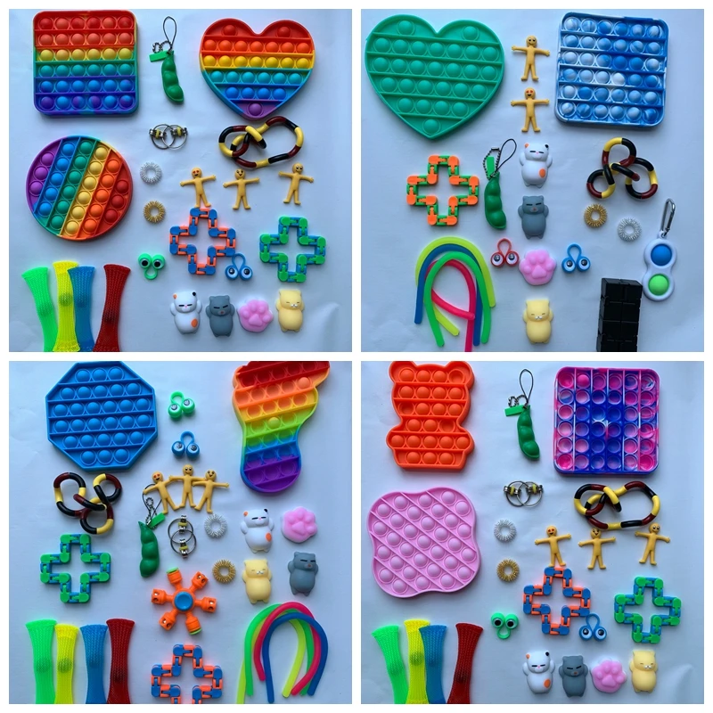 Набор антистрессовых игрушек в коробке, фиджет с рельефным рисунком, игрушки, мраморный рельефный подарок для взрослых, девочек, детей, сенс...
Набор антистрессовых игрушек в коробке, фиджет с рельефным рисунком, игрушки, мраморный рельефный подарок для взрослых, девочек, детей, сенс...