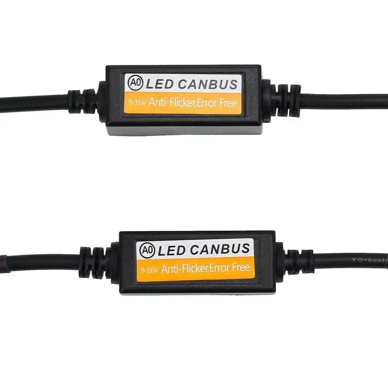 1Pcs Car Headlight LED Canbus Decoder Warning Error Canceller Anti Flicker Car Lights Accessories Fits For H1 H4 H7 H11 9005
1Pcs Car Headlight LED Canbus Decoder Warning Error Canceller Anti Flicker Car Lights Accessories Fits For H1 H4 H7 H11 9005