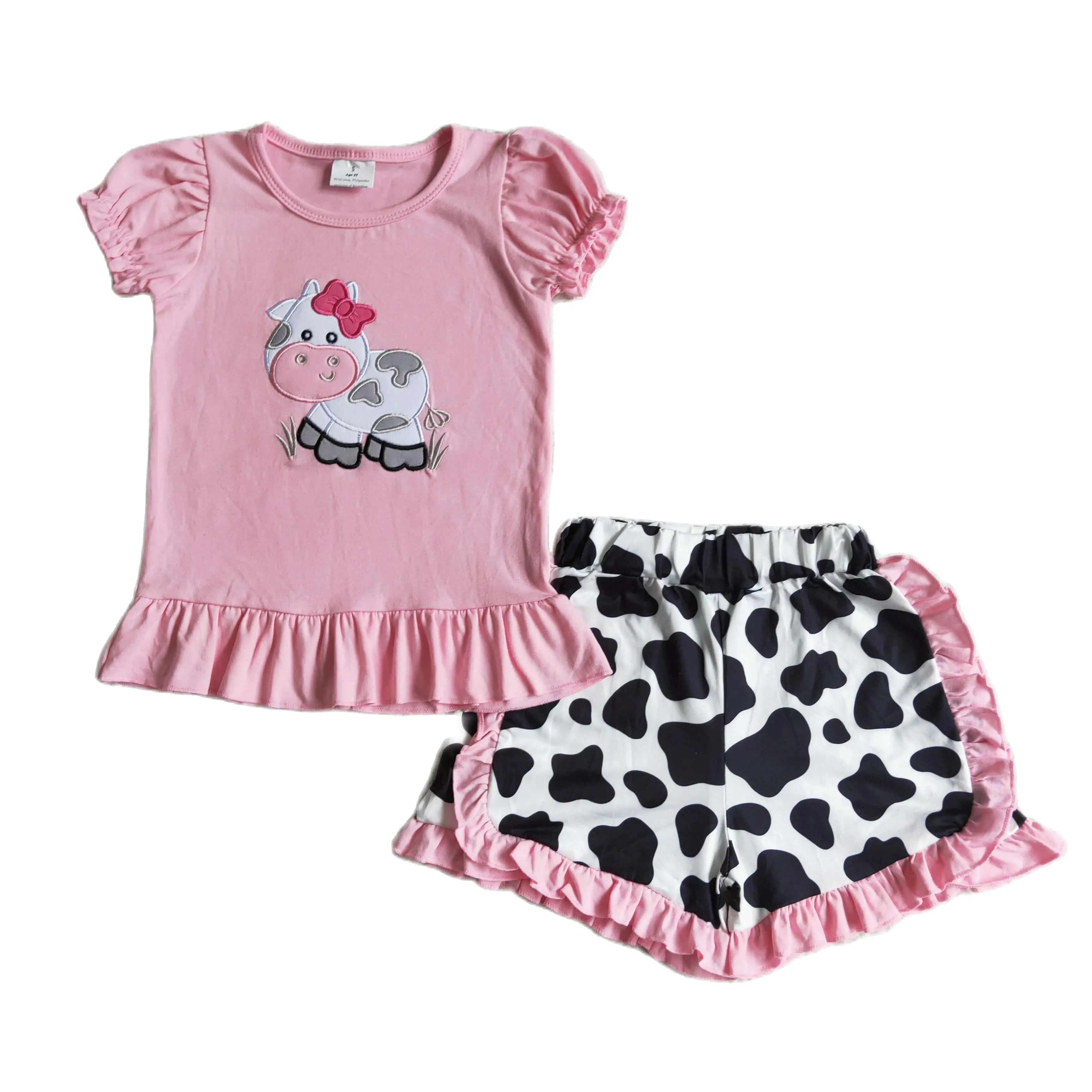 Детские костюмы из бутика для девочек, комплект из 2 предметов с коровьим принтом, Детская летняя одежда из молочного шелка
Детские костюмы из бутика для девочек, комплект из 2 предметов с коровьим принтом, Детская летняя одежда из молочного шелка