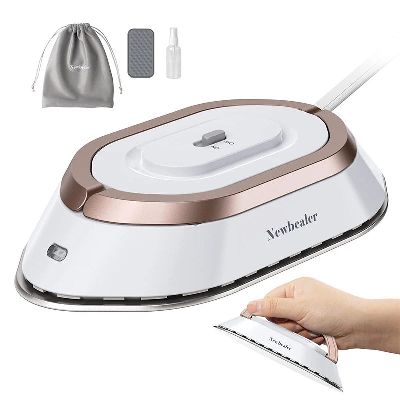 Travel Iron with Dual Voltage - 120V/220V Dual Voltage Lightweight Dry Iron for Clothes (No Steam) Non-Stick Ceramic Soleplate
Travel Iron with Dual Voltage - 120V/220V Dual Voltage Lightweight Dry Iron for Clothes (No Steam) Non-Stick Ceramic Soleplate