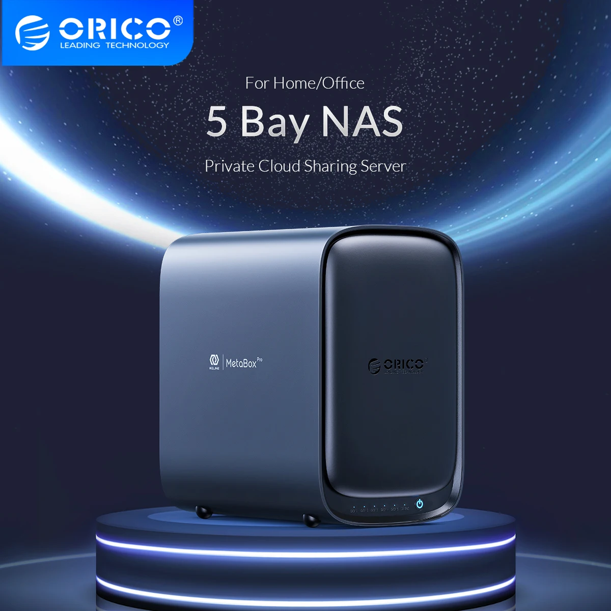 ORICO 5-Bay NAS 4GB x86 Quad-Core Network Attached Storage Media Server Personal Private Cloud Storage Server for Home/Office
ORICO 5-Bay NAS 4GB x86 Quad-Core Network Attached Storage Media Server Personal Private Cloud Storage Server for Home/Office