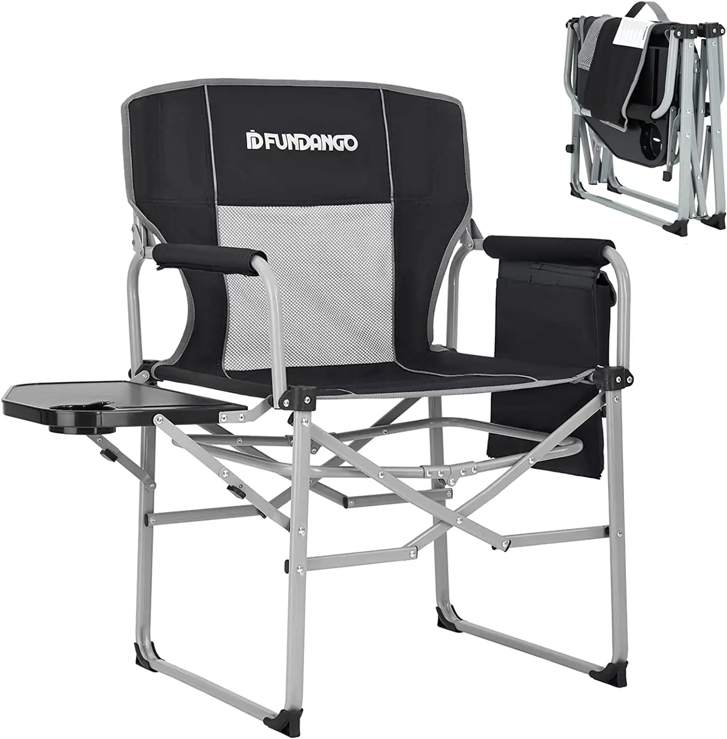 Camping Chairs Heavy Duty Fishing Chair Folding Outdoor Chairs For Adults Black/Grey
Camping Chairs Heavy Duty Fishing Chair Folding Outdoor Chairs For Adults Black/Grey