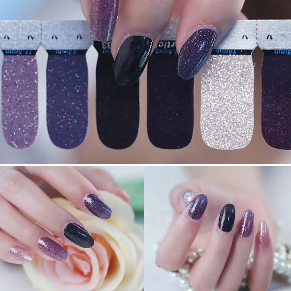 6pcs Nail Decals Gradient Nail Stickers Nail Tip Decal Decoration for with Nail File (Random Pattern)
6pcs Nail Decals Gradient Nail Stickers Nail Tip Decal Decoration for with Nail File (Random Pattern)