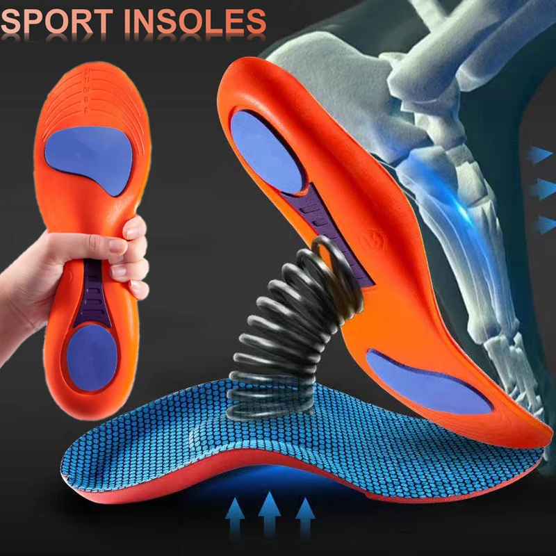 Sports Elasticity Insoles Men Orthopedic Insoles Feet Care Women EVA Breathable Shock-absorbing Arch Support Shoe Insole Running
Sports Elasticity Insoles Men Orthopedic Insoles Feet Care Women EVA Breathable Shock-absorbing Arch Support Shoe Insole Running