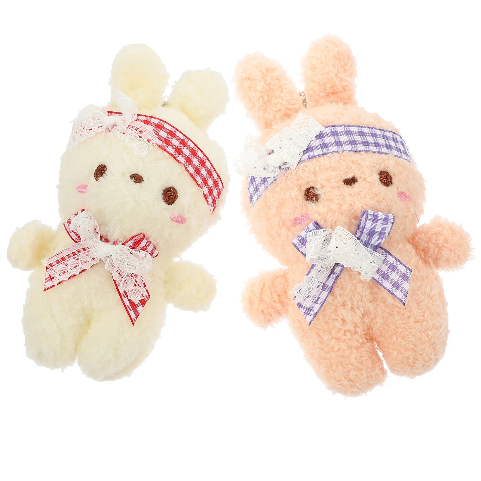 2pcs Plush Cartoon Stuffed Rabbit Keychain Decor Bunny Keychain Pendant Hanging Rabbit Charm Bunny Pendant
2pcs Plush Cartoon Stuffed Rabbit Keychain Decor Bunny Keychain Pendant Hanging Rabbit Charm Bunny Pendant
