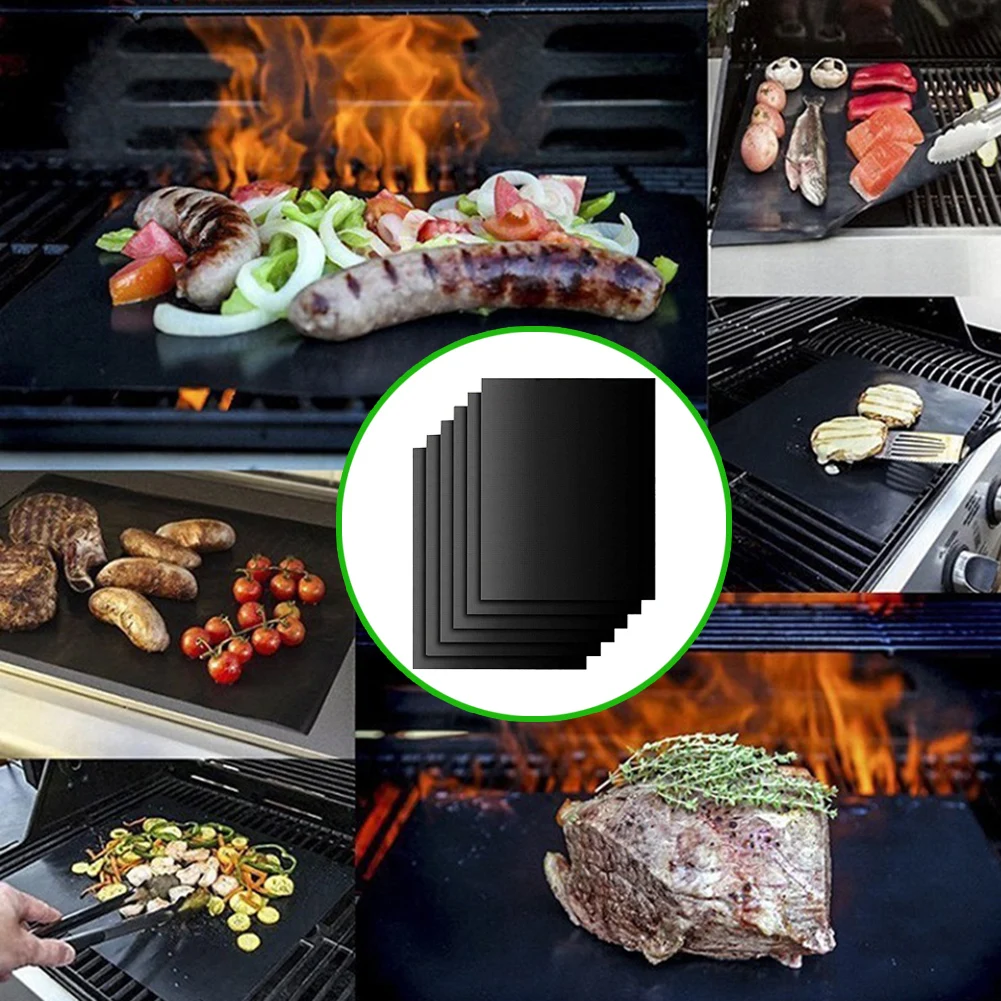 Heat Resistant BBQ Grill Mat Copper Bakeware Mat Barbecue Roast Sheet Portable Easy Clean Grill Pad BBQ Tool
Heat Resistant BBQ Grill Mat Copper Bakeware Mat Barbecue Roast Sheet Portable Easy Clean Grill Pad BBQ Tool