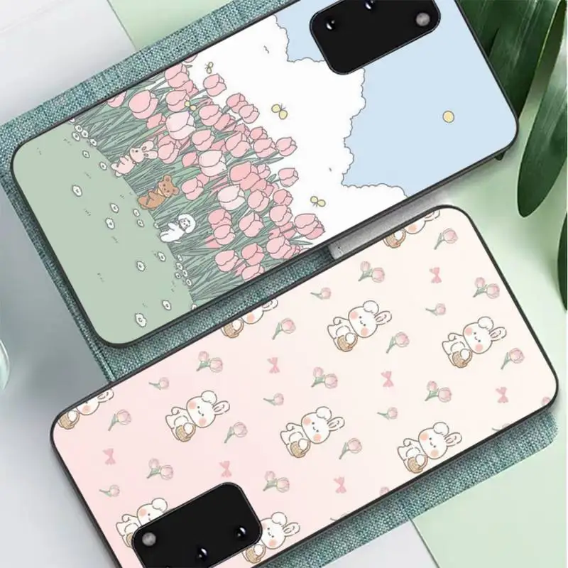Cute Funny Rabbit Flower Phone Case for Samsung S10 21 20 9 8 plus lite S20 UlTRA 7edge
Cute Funny Rabbit Flower Phone Case for Samsung S10 21 20 9 8 plus lite S20 UlTRA 7edge