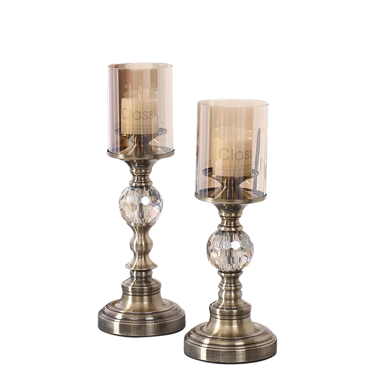 European style candlestick decorations, high-end crystal crafts, decorations, dining tables, romantic candlesticks
European style candlestick decorations, high-end crystal crafts, decorations, dining tables, romantic candlesticks