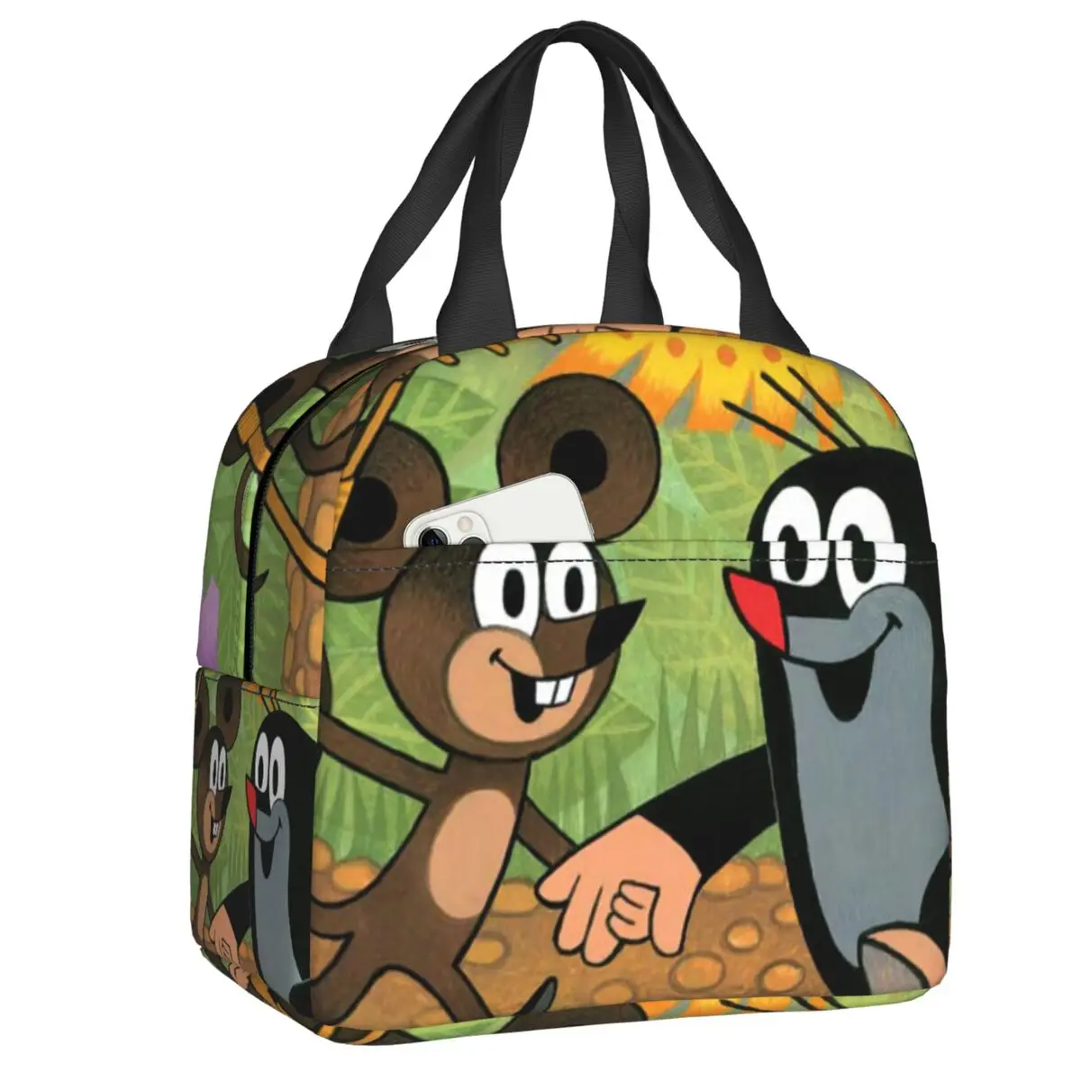 Custom Czech Cartoon Comics Krtek Mole Lunch Bag Men Women Warm Cooler Insulated Lunch Boxes for Kids School lunchbag
Custom Czech Cartoon Comics Krtek Mole Lunch Bag Men Women Warm Cooler Insulated Lunch Boxes for Kids School lunchbag