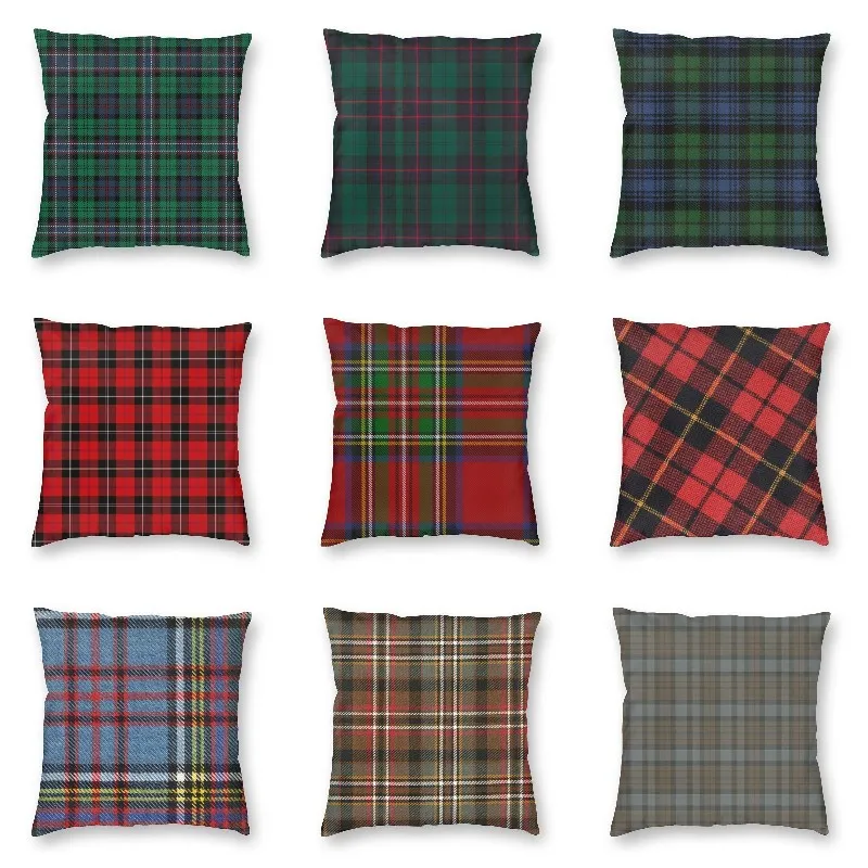 Luxury Popular Geometric Check Scottish Tartan Cushion Cover Home Decor 3D Print Gingham Plaid Throw Pillow Case for Sofa Car
Luxury Popular Geometric Check Scottish Tartan Cushion Cover Home Decor 3D Print Gingham Plaid Throw Pillow Case for Sofa Car
