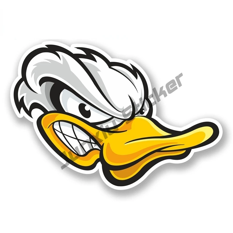 Angry White Duck Head Vinyl Creative Car Sticker for Laptop Helmet Bike Kids Decal Window Tank Waterproof Car Decoration KK13cm
Angry White Duck Head Vinyl Creative Car Sticker for Laptop Helmet Bike Kids Decal Window Tank Waterproof Car Decoration KK13cm
