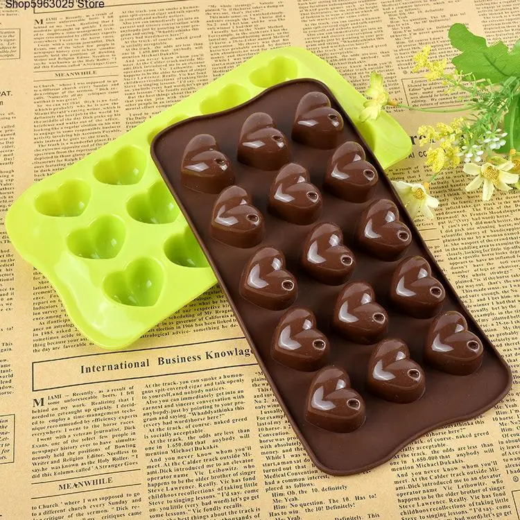 15 Love Heart Fondant Cake Molds Soap Chocolate Mould For The Kitchen Baking
15 Love Heart Fondant Cake Molds Soap Chocolate Mould For The Kitchen Baking