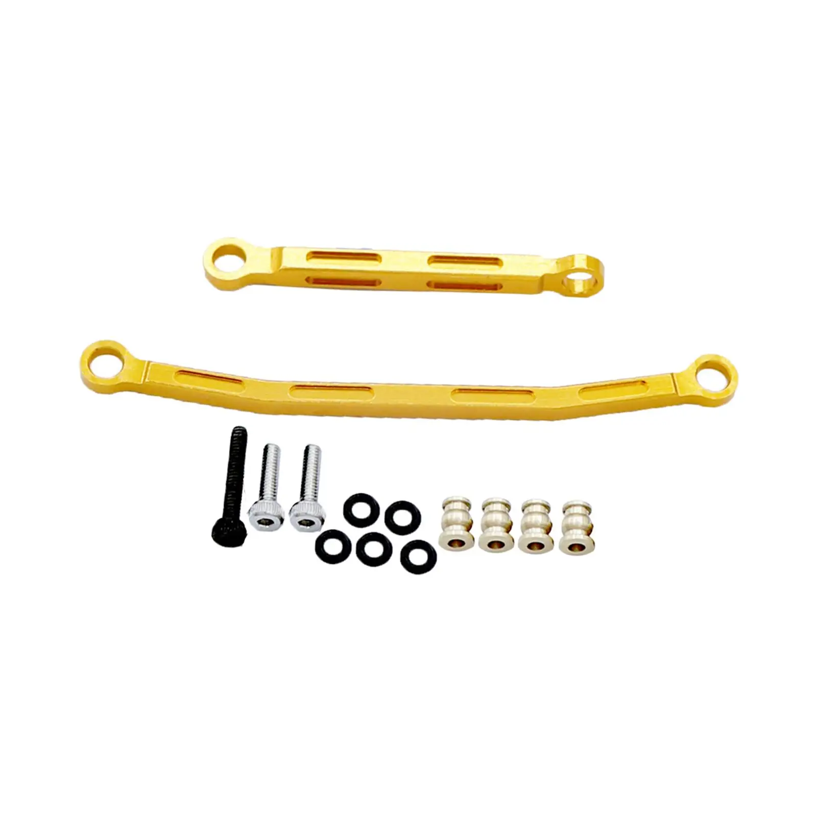 2 Pieces RC Car Steering Link Rods Upgrade Parts Accessory Steering Rod for RC Climbing Car
2 Pieces RC Car Steering Link Rods Upgrade Parts Accessory Steering Rod for RC Climbing Car