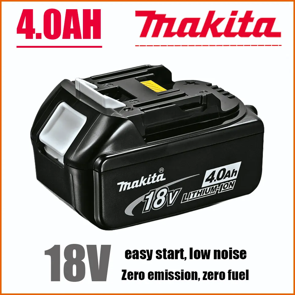 100% Original Makita 18V 4.0Ah Rechargeable Power Tools Battery with LED Li-ion Replacement LXT BL1860B BL1860 BL1850 4000mAh
100% Original Makita 18V 4.0Ah Rechargeable Power Tools Battery with LED Li-ion Replacement LXT BL1860B BL1860 BL1850 4000mAh