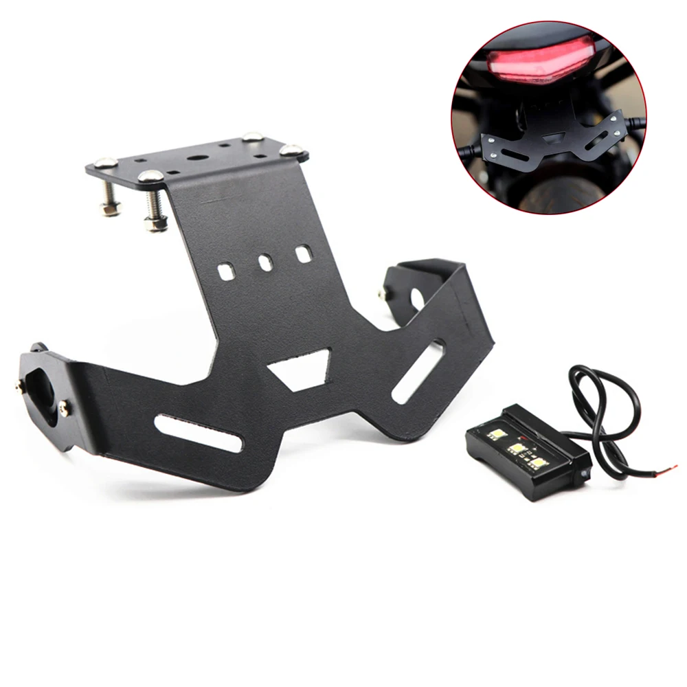 New Motorcycle LED Light Rear License Plate Holder Bracket Tail Tidy Fender Eliminator For YAMAHA MT15 MT-15 2019 2020 2021
New Motorcycle LED Light Rear License Plate Holder Bracket Tail Tidy Fender Eliminator For YAMAHA MT15 MT-15 2019 2020 2021