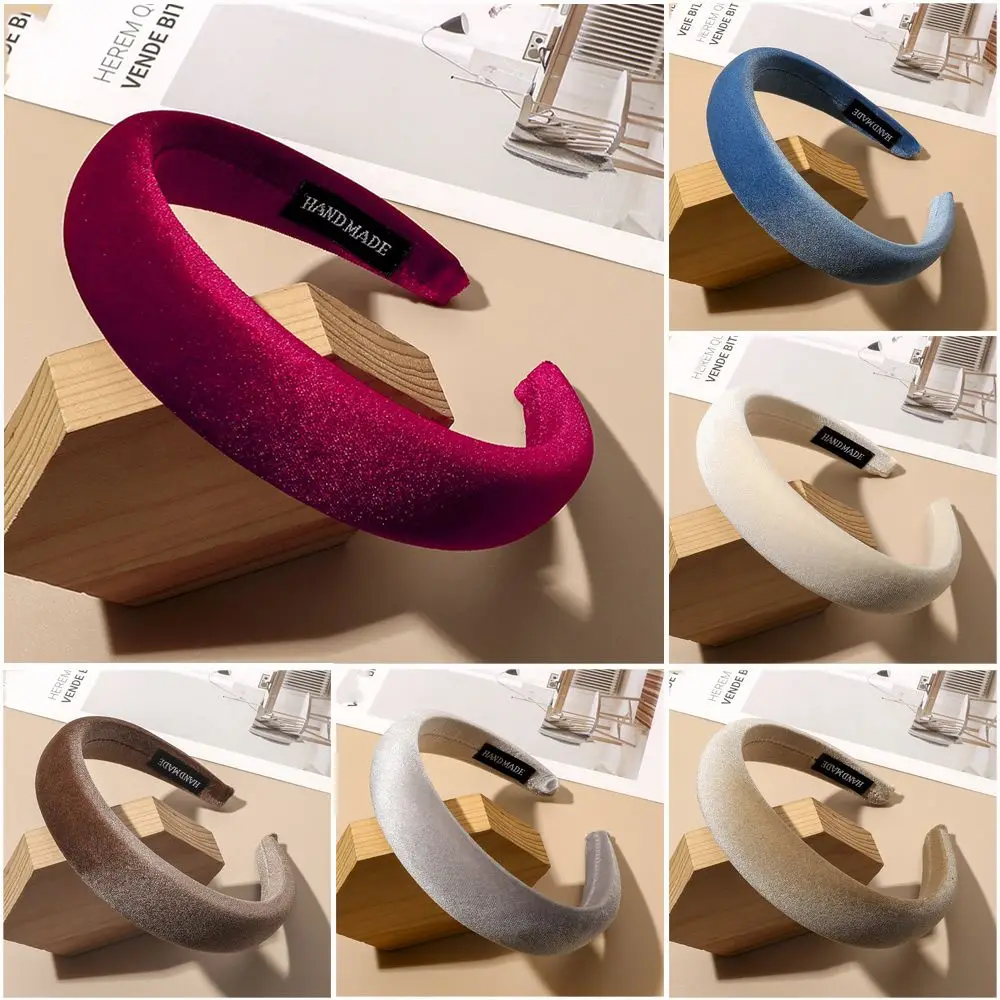 Thick Hair Accessories Fashion Vintage Solid Hair Band Women Headband Sponge Headwear Autumn Winter Hairband
Thick Hair Accessories Fashion Vintage Solid Hair Band Women Headband Sponge Headwear Autumn Winter Hairband
