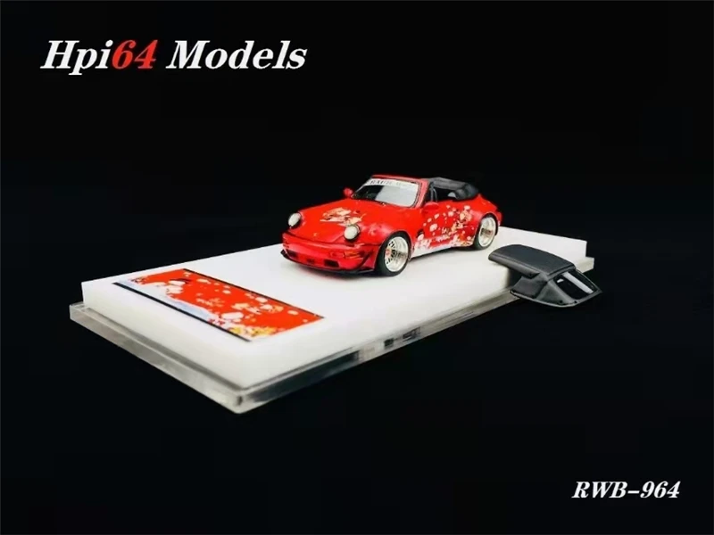 Модель автомобиля HPI64 1:64 RWB 964 Roadster, Рождество, специальное издание, из смолы
Модель автомобиля HPI64 1:64 RWB 964 Roadster, Рождество, специальное издание, из смолы