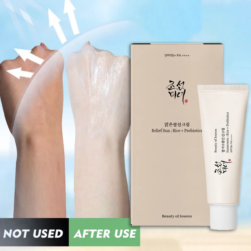High-efficiency Anti-ultraviolet Sunscreen Brighten Facial Cream Refreshing Moisturize Probiotic Sunscreen Waterproof Sunblock
High-efficiency Anti-ultraviolet Sunscreen Brighten Facial Cream Refreshing Moisturize Probiotic Sunscreen Waterproof Sunblock
