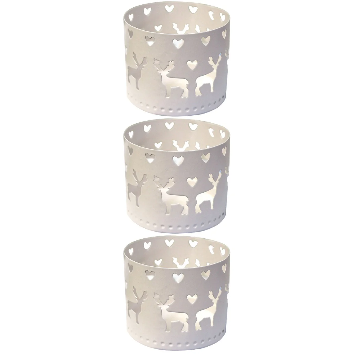 3pcs Christmas Holders Iron Hollow Holders Desktop Pen Holder Party Decoration - Elk Pattern (White)
3pcs Christmas Holders Iron Hollow Holders Desktop Pen Holder Party Decoration - Elk Pattern (White)
