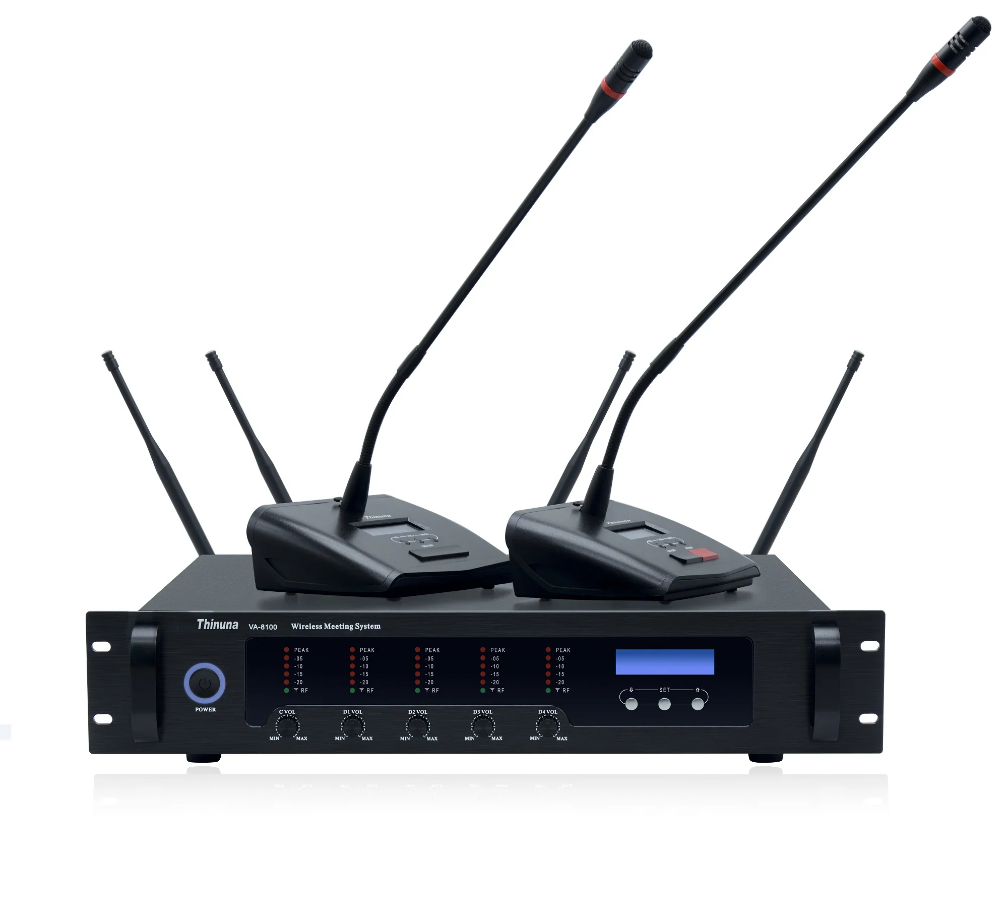 VA-810D UHF Беспроводной Goosek микрофон для конференц-системы функция видео офиса