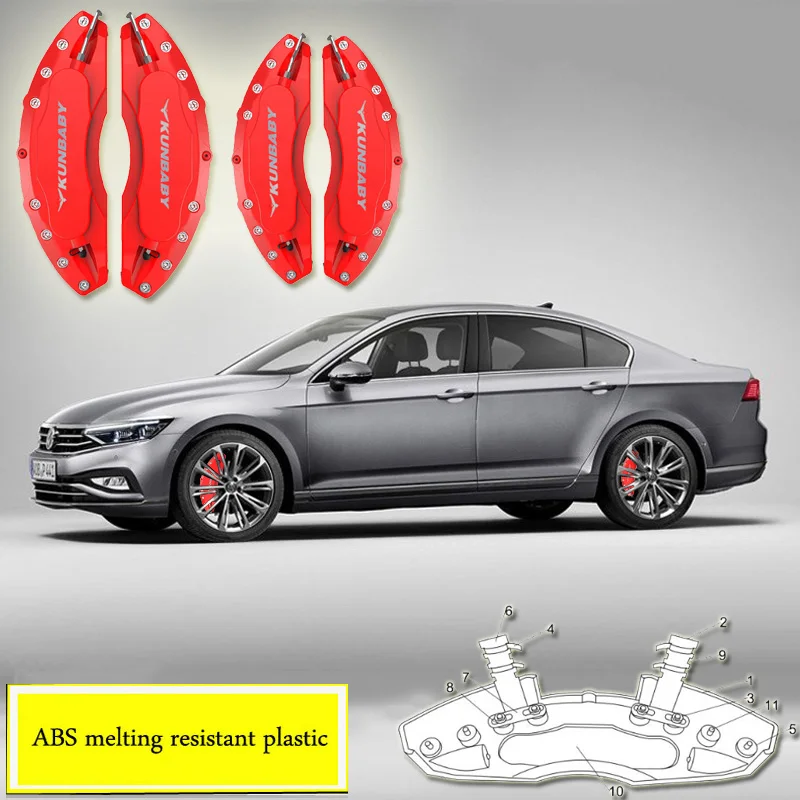 4 шт., пластиковые чехлы для тормозных суппортов Volkswagen Golf MK5 MK6 Tiguan Touareg R Line VW Wheel R18 +
4 шт., пластиковые чехлы для тормозных суппортов Volkswagen Golf MK5 MK6 Tiguan Touareg R Line VW Wheel R18 +