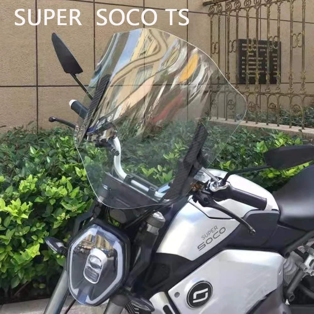 Оригинальное утолщенное переднее ветровое стекло для SUPER SOCO TS, специальные аксессуары для модификации
Оригинальное утолщенное переднее ветровое стекло для SUPER SOCO TS, специальные аксессуары для модификации