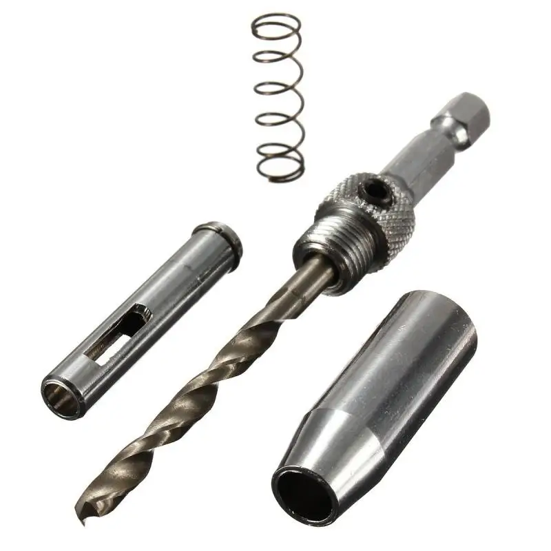4PCS HSS Self Centering Hinge Drill Bits Set Door Cabinet 5/64" 7/64" 9/64" 11/64" Center Drill Bit DropShipping
4PCS HSS Self Centering Hinge Drill Bits Set Door Cabinet 5/64" 7/64" 9/64" 11/64" Center Drill Bit DropShipping