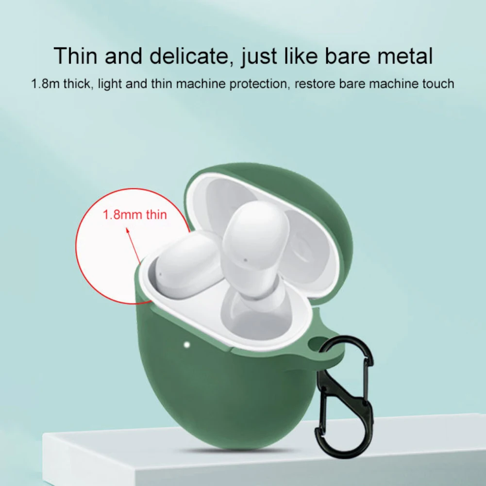 Shockproof Protective Cases Anti-scratch Soft Silicone Earphone Cover Dust-proof For Redmi Buds 4 Earbuds For Redmi Buds 4
Shockproof Protective Cases Anti-scratch Soft Silicone Earphone Cover Dust-proof For Redmi Buds 4 Earbuds For Redmi Buds 4