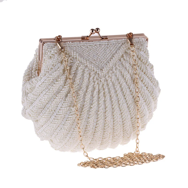 Off-white Shell Beaded Clutch Bag Women Stylish Chic Point Wedding Purse New In Handbag Elegant Evening Party Bag Free Shipping
Off-white Shell Beaded Clutch Bag Women Stylish Chic Point Wedding Purse New In Handbag Elegant Evening Party Bag Free Shipping
