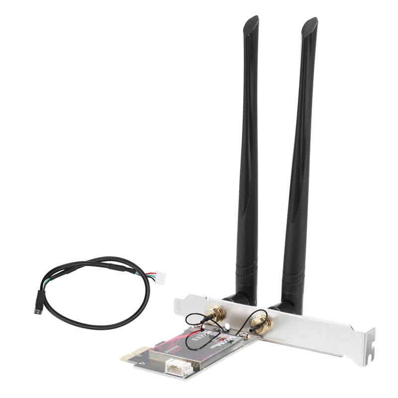 WiFi6 PCIE Network Card Intel AX210 Wi-Fi Card 5400Mbps Wireless WiFi Adapter 802.11AX WI-FI 6E Game PCI Express Cards A
WiFi6 PCIE Network Card Intel AX210 Wi-Fi Card 5400Mbps Wireless WiFi Adapter 802.11AX WI-FI 6E Game PCI Express Cards A