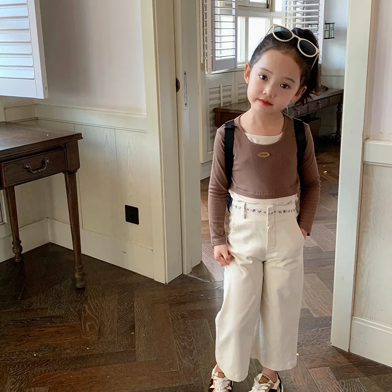 Girls Clothes 2022 Spring Autumn New Children Korean Knitwear Baby Sets Simple Fashion Casual Cotton Striped Tops Tees and Pants
Girls Clothes 2022 Spring Autumn New Children Korean Knitwear Baby Sets Simple Fashion Casual Cotton Striped Tops Tees and Pants